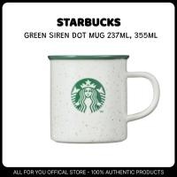 ราคา [STARBUCKS] Green Siren Dot Mug 237ml, 355ml (41156956698)