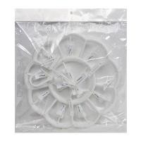 ราคา ห่วงตากผ้าพลาสติก CSP รุ่น 9146 ขนาด 36 ซม. สีขาว Plastic Clothes Drying Ring CSP Model 9146 Size 36 CM. White (20951620867)