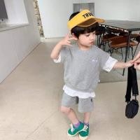 ราคา ชุดเซ็ทเด็กหล่อ ชุดเด็กสไตล์เกาหลี เสื้อ+กางเกง (20560190925)