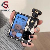 ราคา Lushuo เคสโทรศัพท์มือถือหนัง ฝาพับ พร้อมช่องใส่บัตร หรูหรา สําหรับ OPPO Find n3 N2 findn2 3 Find N2 n3 (22658957565)