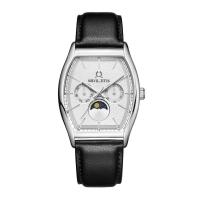 ราคา Solvil et Titus (โซวิล เอ ติตัส) นาฬิกาผู้ชาย Barista ควอตซ์ สายหนัง ขนาดตัวเรือน 37 มม. (W06-03323) (24418394646)