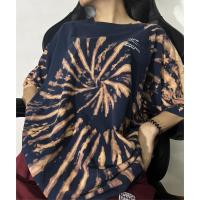 ราคา (G) เสื้อยืดมัดย้อม สีกรม tyco - Gildan มือสอง ราคาถูก พร้อมส่ง (26762725327)
