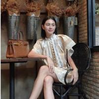 ราคา เดรสสั้นงาน JSP ผ้าลูกไม้ ป้ายปุณยิสา งานสวยผ้าลูกไม้ดี (29089676122)