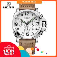 ราคา Megir 3406 Mens Watches Luxury Date Chronograph Waterproof Sport (42166275087)