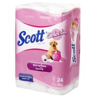ราคา Scott Select Regular Roll Tissue 24 Roll สก็อตต์ซีเล็ค 24 ม้วน เครื่องใช้ในบ้าน ผลิตภัณฑ์ดูแลบ้าน กระดาษชำระ (18913609098)