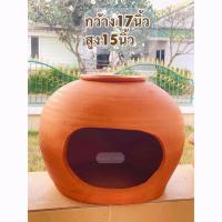 ราคา โอ่งแมว รวมส่งฟรีปลายทาง❗️ขนาด17นิ้ว โอ่งแมวดินเผา โอ่งเจ้านาย พร้อมส่ง (17593061636)