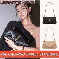 ราคา วายเอสแอล YSL BAG Saint Laurent SMALL CALYPSO กระเป๋าถือหนังแกะ/กระเป๋าสุภาพสตรี กระเป๋าสะพายไหล่ (41405396803)