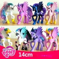 ราคา 12 ชิ้น ธีม My Little Pony เค้ก ถ้วย ท็อปเปอร์ วันเกิด ปาร์ตี้ การ์ตูนม้ายูนิคอร์น ตุ๊กตา ของเล่น Ckae อุปกรณ์ตกแต่ง (12784102509)