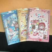 ราคา (ยกโหล 12 ชิ้น) No.719 สมุดสันห่วงเล่มใหญ่ ปกลายการ์ตูน คละลาย (25143529313)