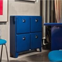 ราคา ตู้เหล็กเก็บรองเท้า 4 ช่อง ดีไซน์โค้งมนวินเทจ เรียบเท่ เก็บของก็ได้ แต่งบ้านก็ดูคลาสสิก (28334732545)