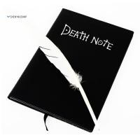 ราคา [SYS] โน๊ตบุ๊คพร้อมปากกา Feather Quill การ์ตูนญี่ปุ่น Anime Death Note Book (29990610925)