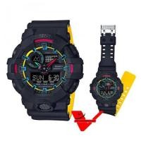 ราคา นาฬิกาข้อมือ Casio G-Shock ผู้ชายกีฬานาฬิกาควอตซ์ GA-700SE-1A9 (2848073632)
