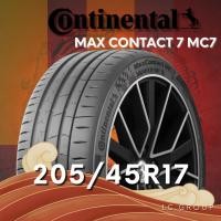 ราคา ยาง 205/45R17 CONTINENTAL รุ่น MAX CONTACT 7 MC7 ราคาต่อเส้น ปี 2025 (26638321367)