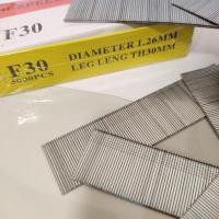 ราคา F30 ลูกแม็กขาเดี่ยว ลูกยิงตะปู ลูกแม็กเดี่ยว ลูกแม็ก ยิงไม้ ไม้อัด ไม้ไผ่ ตะปูยิงไม้ จุ5000นัด ส่งไว!!! (27661059509)