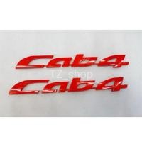 ราคา โลโก้ cab4 สีแดง 1 คู่ งานเทียบแท้ศูนย์ (25763525129)