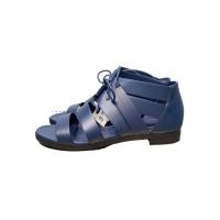 ราคา Hermes Sandals gladiator 37 NVY leather Direct from Japan Secondhand (40965655569)