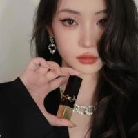 ราคา YSL Rouge Pur Couture Lipstick 1.3 g มีกล่อง #10 Brazen nude (28512583107)