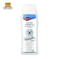 ราคา TRIXIE Colour Shampoo For Dogs ทริกซี่ แชมพูสำหรับสุนัขขนสีขาว 250ml (16421099506)