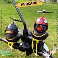 ราคา Avocar เป็ดสีเหลืองขนาดเล็ก,ไวนิลสีดําของเล่นเด็กเป็ด,อุปกรณ์ตกแต่งรถยนต์อุปกรณ์ตกแต่งรถมอเตอร์ไซด์จักรยานรถมอเตอร์ไซด์ (27913362292)