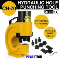 ราคา CH-70 เครื่องเจาะรูไฮโดรลิค เจาะรูบัสบาร์ เจาะเหล็ก ไฮดรอลิค Electric Hydraulic Puncher CH-70 (18721226029)