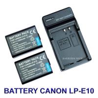ราคา LP-E10 \ LPE10 Battery and Charger For Canon T3,T5,T6,T7,T100,1100D,1200D,1300D,1500D,2000D,3000D,4000D,Kiss X50,X70,X80 (40655158784)