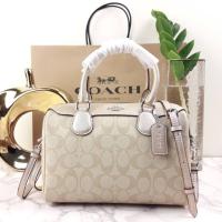 ราคา COACH MINI BENNETT SATCHEL IN SIGNATURE CANVAS (6885603012)