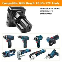 ราคา แบตเตอรี่ลิเธียมไอออน 12V ชาร์จใหม่ได้สำหรับแบตเตอรี่ Bosch 12V/10.8V เครื่องชาร์จ 3000mAh BAT411 BAT 411A BAT412 BAT4 (40911849465)