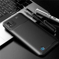 ราคา OPPO Realmi C11 2021 RMX3231 6.5" Case Carbon Fiber Texture Back Covers For Realme C11 2021 Soft Silicone Bumper Shockproof Cover (22308804133)