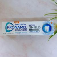 ราคา [Sensodyne®] Pronamel Active Shield Whitening Enamel Toothpaste Cool Mint 96.4 g ยาสีฟันเซ็นโซดายน์ (23038842428)