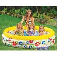 ราคา (ขนาด 5 ฟุต) สระน้ำเป่าลม Intex เส้นผ่าศูนย์กลาง 147 ซม. x สูง 33 ซม. (INTEX 58439) (807757015)