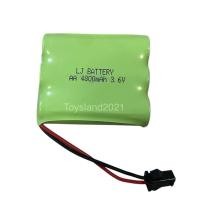 ราคา แบตเตอร์รี่รถบังคับ 3.6V 4800 แอม แจ็กดำ (11245825819)