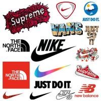 ราคา ตัวรีดติดเสื้อ แผ่นฟิมล์รีดร้อน ลายโลโก้ ไนกี้nike แวนVAN Northface สําหรับตกแต่งติดเสื้อผ้า (12624823739)