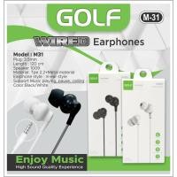 ราคา GF-M31 GOLF HANDSFREE / ชุดหูฟังหูฟังโลหะ SuperBass (40721494365)