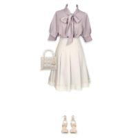 ราคา กระโปรงสีเบจ (เอว 28") แบรนด์ญี่ปุ่น มือสอง (20175830473)