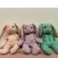 ราคา ตุ๊กตากระต่าย ty baby bunnies set (24370484815)