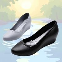 ราคา Monobo Berry Wedges รองเท้าพลาสติกไทย (5 ม. ซับในสีเงินสูง) - รองเท้ากันฝนพลาสติกเฉพาะกันลื่นแฟชั่น (24075238305)