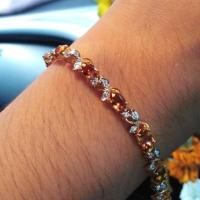 ราคา สร้อยข้อมือบุษราคัม (1680251856)