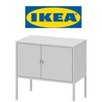 ราคา พร้อมส่ง ตู้อิเกีย IKEA LIXHULT ลิกซ์ฮุลท์ ตู้, โลหะ/เทา, 60x35 ซม. (27842432665)