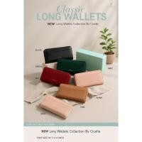 ราคา กระเป๋าสตางค์ใบยาว ซิปรอบ แบรนด์ CICELLE (ซีเซล) Y003 (24296237038)