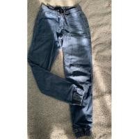 ราคา กางเกง Uniqlo Jogger pants jean (6344897050)