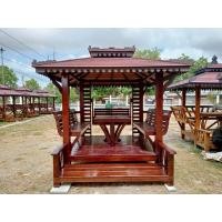ราคา ศาลานั่งเล่นติดชิงช้า ขนาด 2.10*2.10 เมตร. นั่ง 6-9 คน (29050667604)