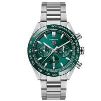 ราคา TAG Heuer TAG Heuer TAG Heuer Carla Series Swiss Brand New Green Mens Chronograph (42572714034)