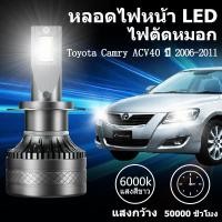 ราคา หลอดไฟหน้า LED ขั้วตรงรุ่น Toyota Camry ACV40 ปี 2006-2011แสงขาว มีพัดลมในตัว ราคาต่อ 1 คู่ ซุปเปอร์สว่าง 140W 26,000LM (44303035652)