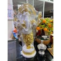 ราคา พระพิฆเนศ พระพิฆเนศปางยืน องค์ยืนปิดทองเค สูง 23 นิ้ว (12891127073)