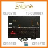 ราคา HP Omen 15-CE 15-CE000 15-CE026TX 15-CE005TX 15-CE006TX 15-CE001TX 15-CE002TX พร้อม backlit 15.6" คีย์บอร์ดแล็ปท็อป (25653341178)