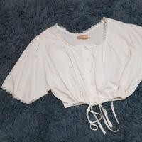 ราคา เสื้อครอปผูกเอว แบรนด์ NATURE BKK (2368051142)