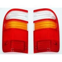 ราคา ฝาไฟท้าย ฝาครอบไฟท้าย Toyota Hilux Tiger D4D MK4 KUN ปี 2001-2005 REAR TAIL LIGHT LENS PAIR FOR Hilux Tiger D4D H (26018505192)
