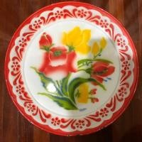 ราคา ถาดเคลือบลายดอกตรากระต่าย ขนาด 35 ซม. (สินค้ามีตำหนิ) (7141884664)