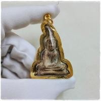 ราคา พระท่ากระดาน วัดท่ากระดาน อ.ศรีสวัสดิ์ จ.กาญจนบุรี เลี่ยมกรอบทองไมคร่อนอย่างดี (24492145711)