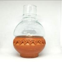 ราคา ตะเกียงน้ำมัน ครอบแก้ว กว้าง 8 cm สูง 5 cm ตะเกียง (18880660777)